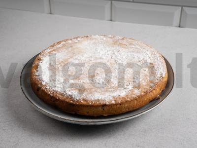 Dundee Kalėdų keksiukas su migdolais. Žingsnis 8