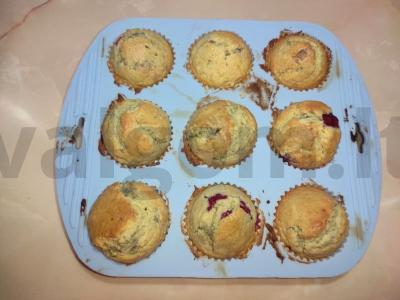 Uogų pieno pyragėliai Žingsnis 2