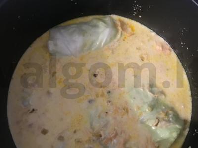 Naminis įdarytas kopūstas Žingsnis 7