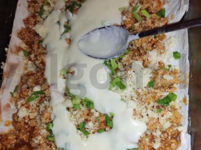 A la pita lazanija. Žingsnis 4