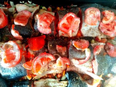 Rožinė lašiša ant kailio Žingsnis 3