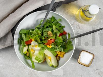 PP salotos su obuoliais Žingsnis 2