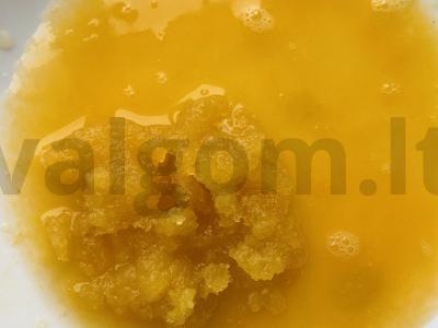 Mango ir mandarinų vaisių ledai. Žingsnis 4