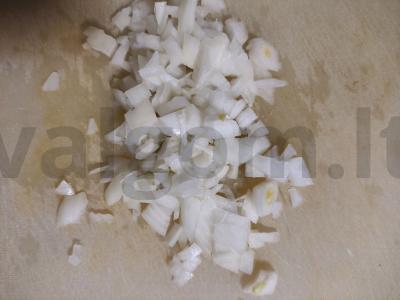 Pupelių sriuba ir dešrelės Žingsnis 2