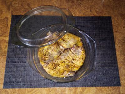 Raudonajame vyne marinuota antis su moliūgais Žingsnis 4