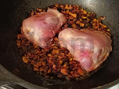 Itališko stiliaus grikiai su vištiena Žingsnis 4