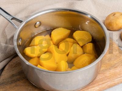 Ropių ir bulvių košė Žingsnis 1