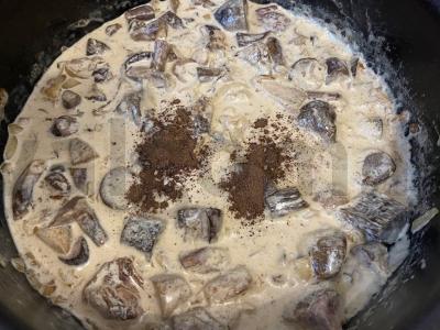 Caro paštetas su grybais Žingsnis 2