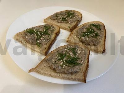 Caro paštetas su grybais pagrindine nuotrauka