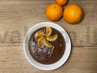 Lengvas šokoladinis pudingas pagrindine nuotrauka