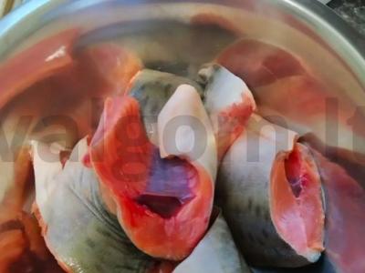 Rausvoji lašiša orkaitėje Žingsnis 2