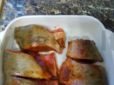 Rausvoji lašiša orkaitėje Žingsnis 5