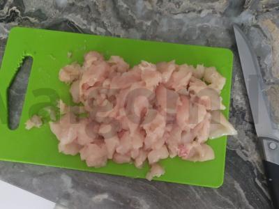 Cezario salotos su salotomis. Žingsnis 2