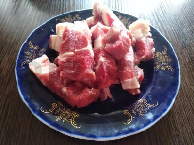 Gausi sriuba su veršiena, koše, daržovėmis ir makaronais Žingsnis 2