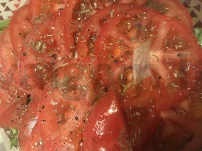 Pink Paradise pomidorų karpačio su burrata Žingsnis 3