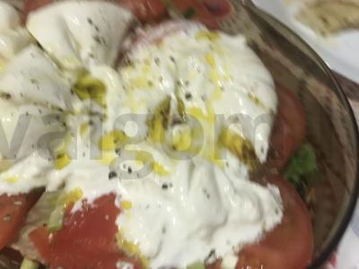 Pink Paradise pomidorų karpačio su burrata Žingsnis 5