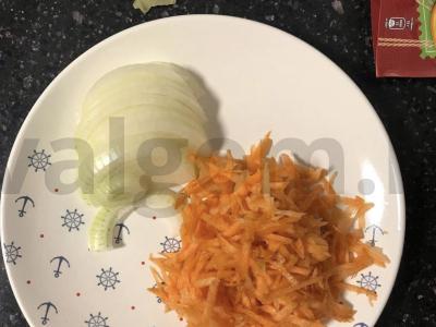 Troškinta žuvis su daržovėmis Žingsnis 2