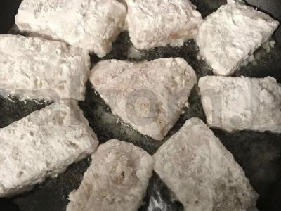 Troškinta žuvis su daržovėmis Žingsnis 3