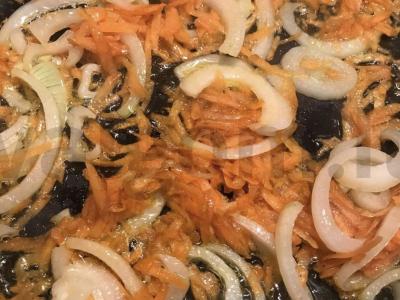 Troškinta žuvis su daržovėmis Žingsnis 5