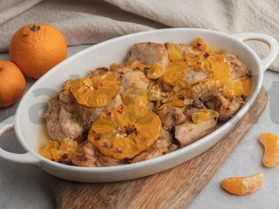 Kepta vištienos krūtinėlė su mandarinais Žingsnis 4