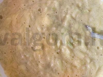 Cukinijų pyragas Žingsnis 2