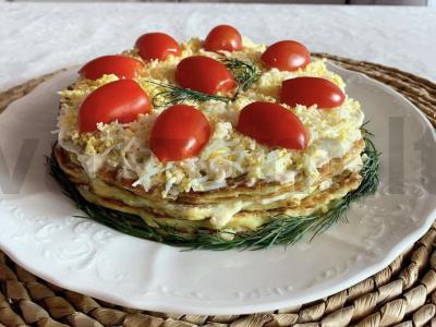 Cukinijų pyragas pagrindine nuotrauka