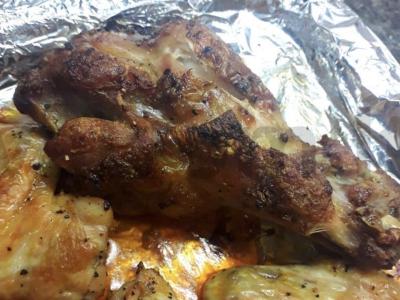 Kalakutienos sparneliai Žingsnis 4