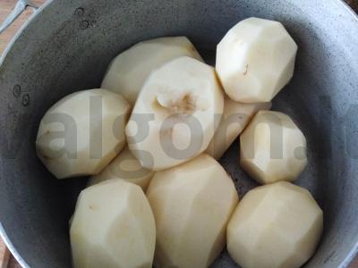 Žąsis stiklainyje Žingsnis 1