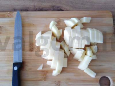 Žąsis stiklainyje Žingsnis 2