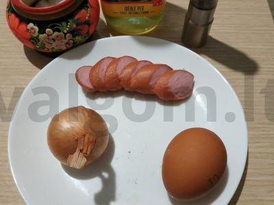 Glazunya hearty Žingsnis 1