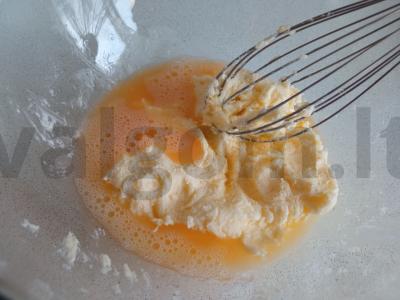 Kokosiniai sausainiai "Bears". Žingsnis 2