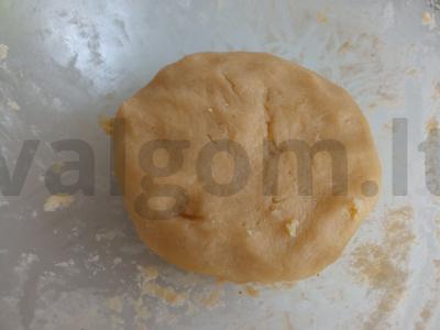 Kokosiniai sausainiai "Bears". Žingsnis 4