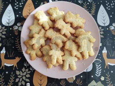 Kokosiniai sausainiai "Bears". pagrindine nuotrauka