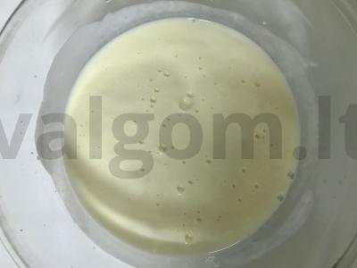 Ruginiai blyneliai pusryčiams Žingsnis 2