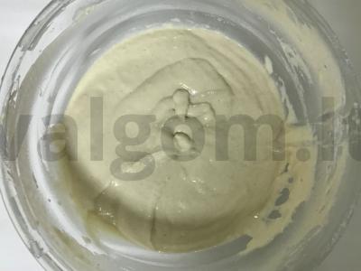 Ruginiai blyneliai pusryčiams Žingsnis 3