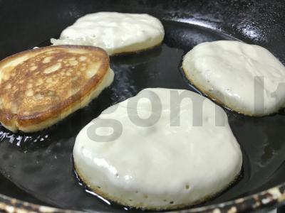 Ruginiai blyneliai pusryčiams Žingsnis 4