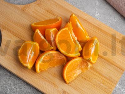 Mandarinų kompotas multicooker keptuvėje Žingsnis 1