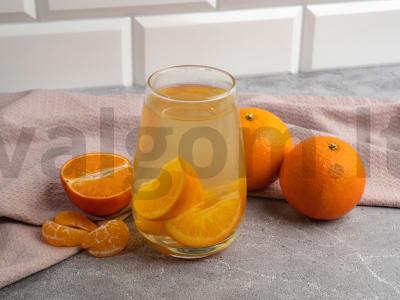 Mandarinų kompotas multicooker keptuvėje Žingsnis 4