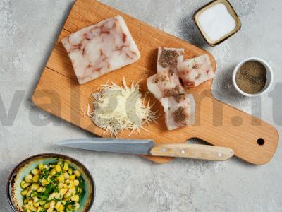 Kepta menkė su kukurūzais Žingsnis 1