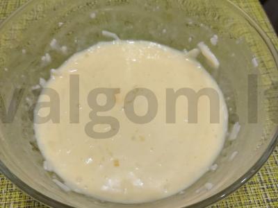 Cukinijų troškinys su sūriu Žingsnis 2