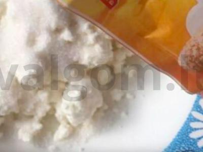 Varškės masė Žingsnis 2