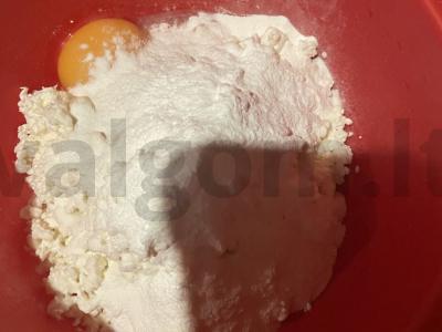 Skanūs sūrio pyragaičiai Žingsnis 2