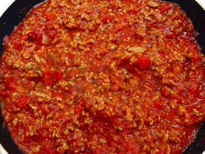 Spagečiai su mėsos Bolonijos padažu Žingsnis 3