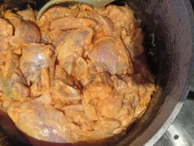 Indiško skonio biryani plovas su vištiena Žingsnis 2