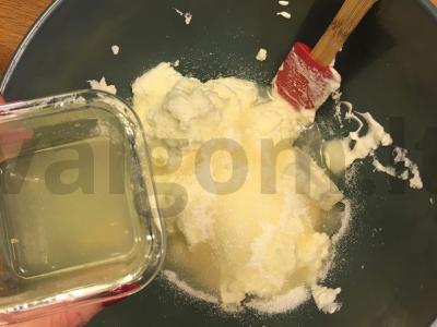 Niujorko sūrio pyragas pagal draugo konditerio receptą. Žingsnis 4