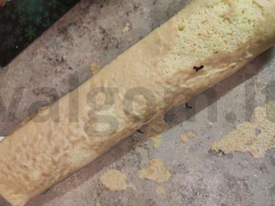 Suvyniokite su žemės riešutų pasta Žingsnis 3