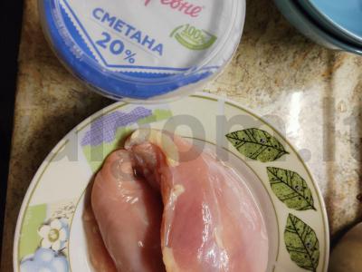 Vištiena orkaitėje Žingsnis 1