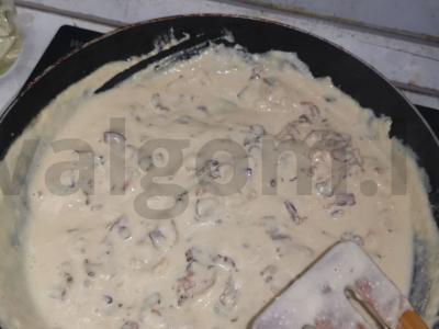 Šoninės makaronai Žingsnis 6