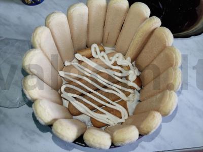 Tiramisu desertui Žingsnis 6