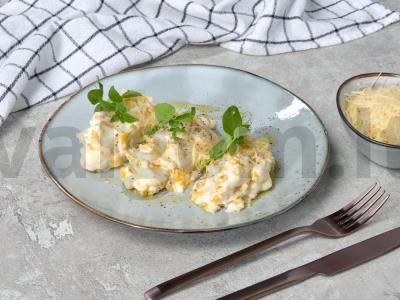 Saldieji kukurūzai su olandišku sūriu pagrindine nuotrauka